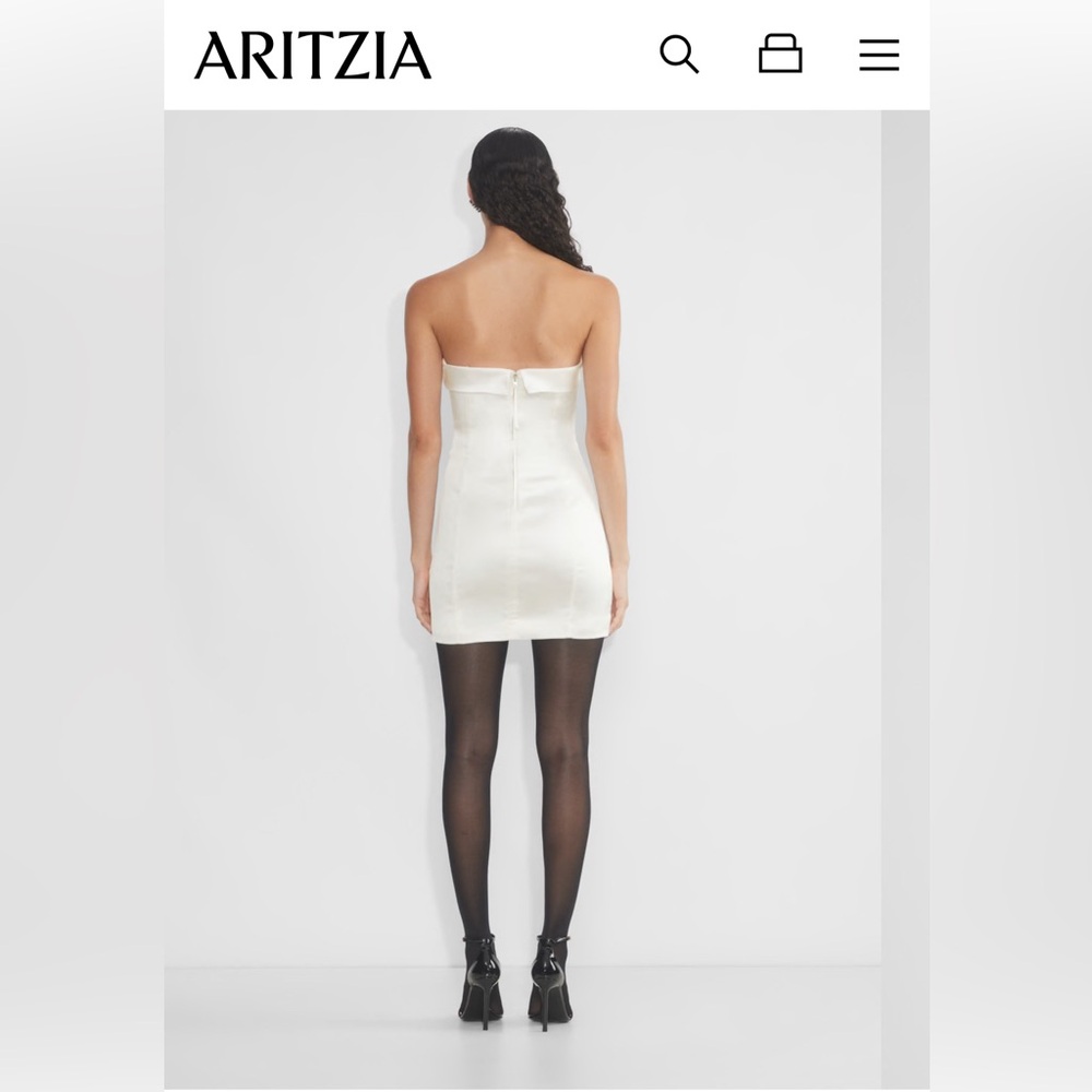 NWT Aritzia Sunday Best shimmer tube ldress size 8 - Picture 10 of 13